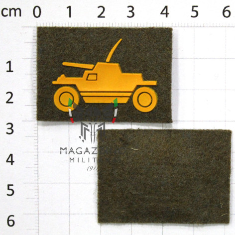 Patch toppa gommata Autoblindo autista conduttore pilota originale Esercito Italiano