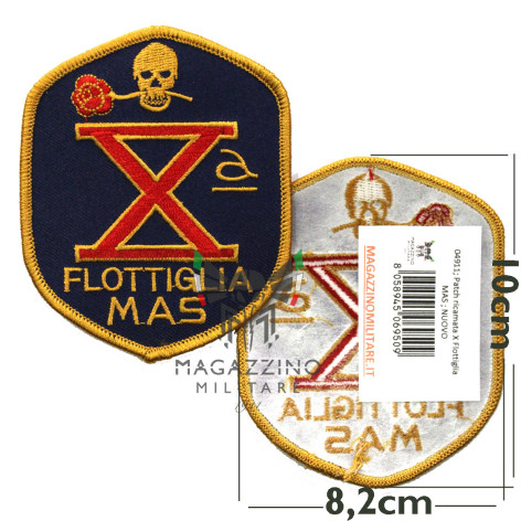 Embroidered Patch X Flotilla MAS