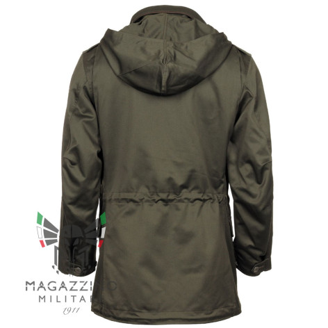 Original Austrian Olive Drab Parka Type M65 back