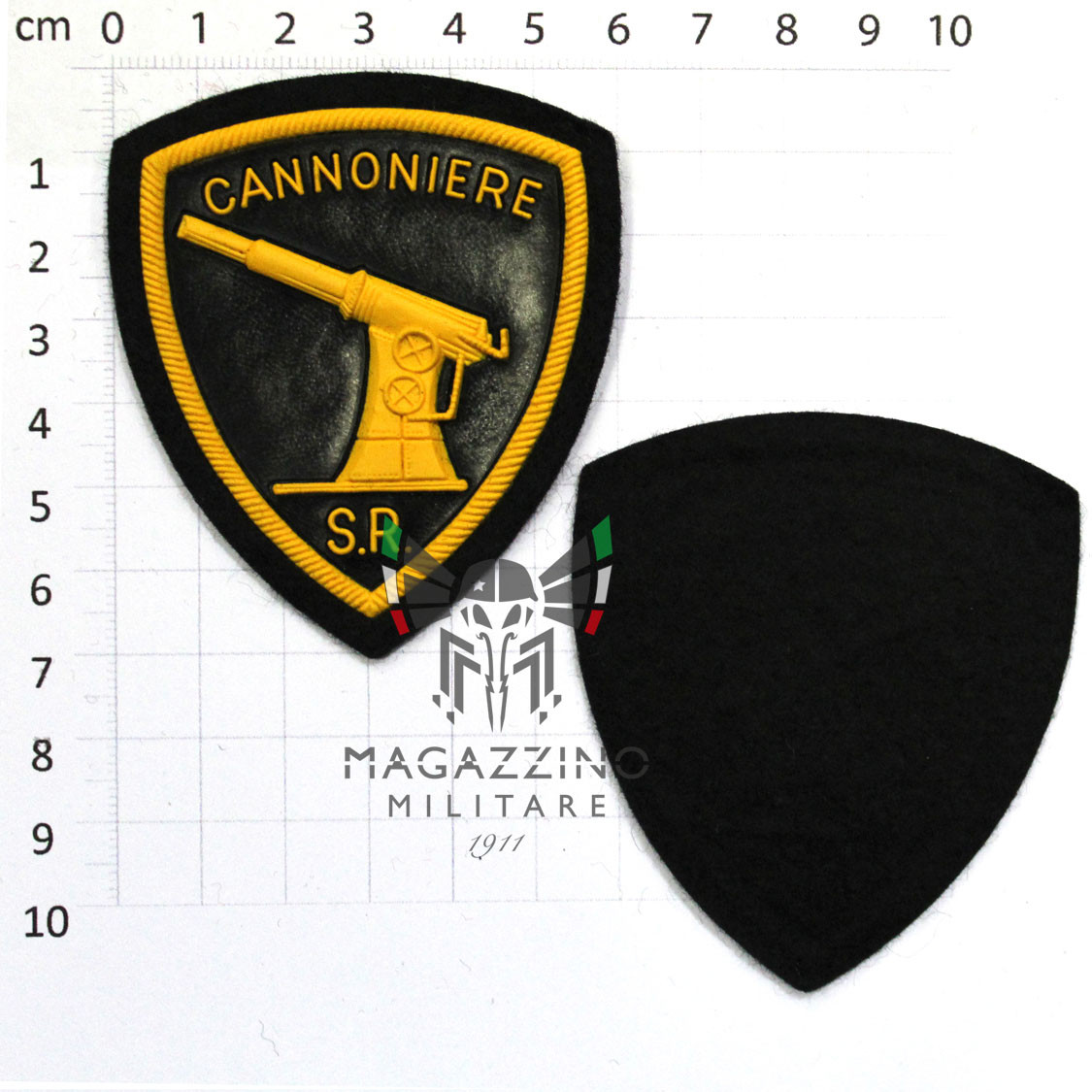 Patch toppa Cannoniere S.R. originale Esercito Italiano
