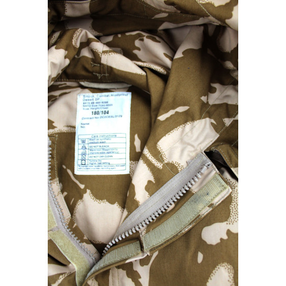 British Army Parka Desert DPM smock Original windproof sas label