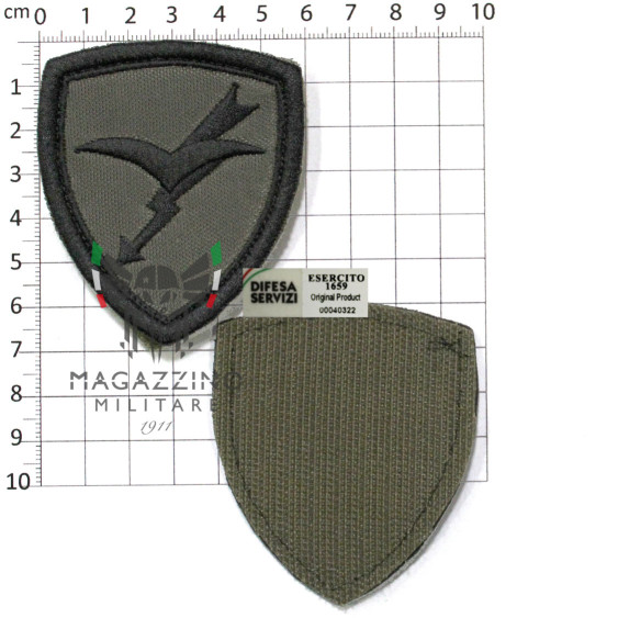 Patch toppa Brigata Fanteria Folgore originale Esercito Italiano Bassa Visibilità