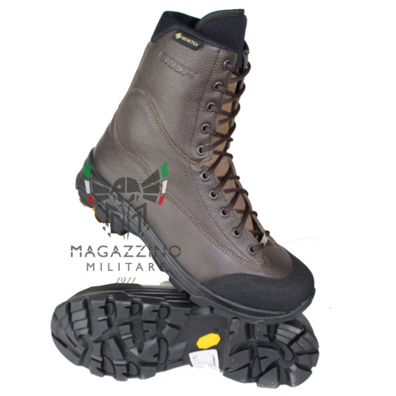 Anfibi militari Esercito GORE-TEX Crispi Tiger Testa di moro suola Vibram