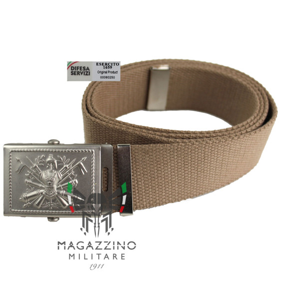CANVAS BELT Army BUCKLE LENGTH CM 120