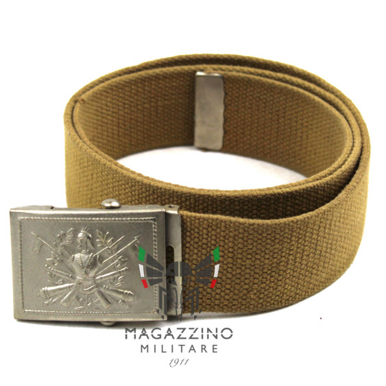 CINTURA CANAPA USATA Originale Esercito Italiano LUNGHEZZA CM 100