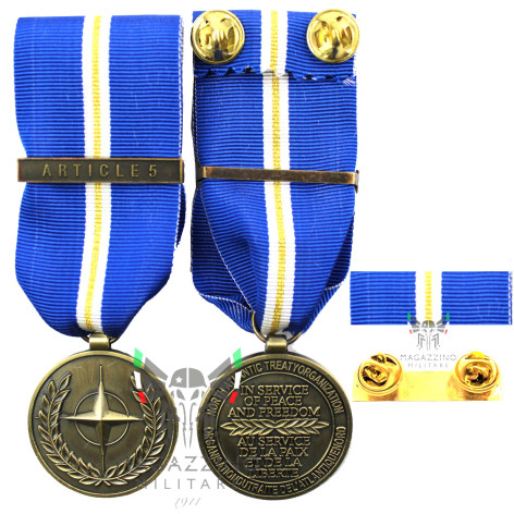 Medaglia e/o nastrino NATO Articolo 5 Eagle Assist