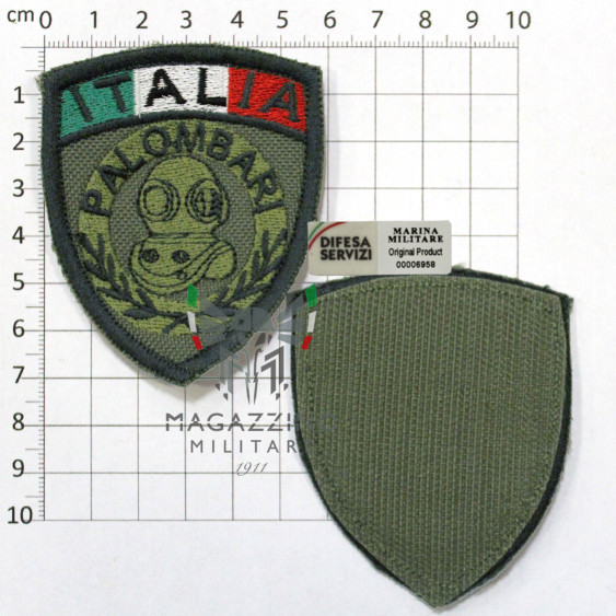 Patch toppa Palombari omerale Originale Esercito Marina Militare