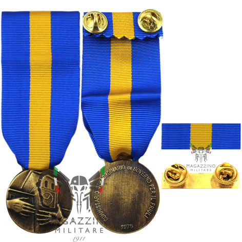 Medaglia e/o nastrino Terremoto Friuli 1976 sisma