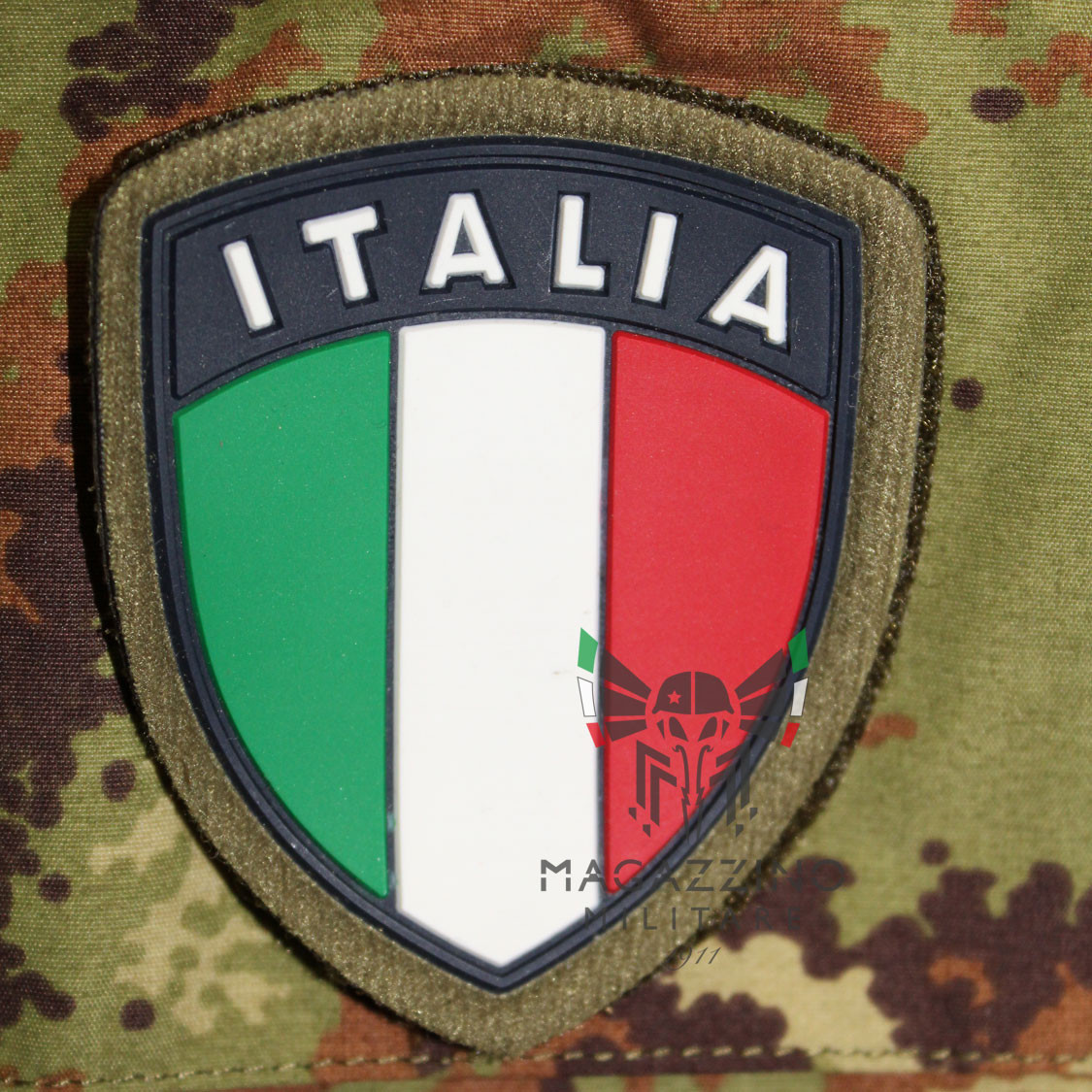 Original Italian Army Patch ITALY Shield 6 x 7 cm Military Velcro (115)