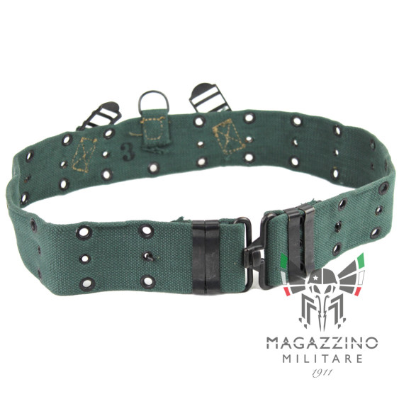 Cinturone Militare COMSUBIN Lagunari Reggimento San Marco Canapa verde Marina Militare