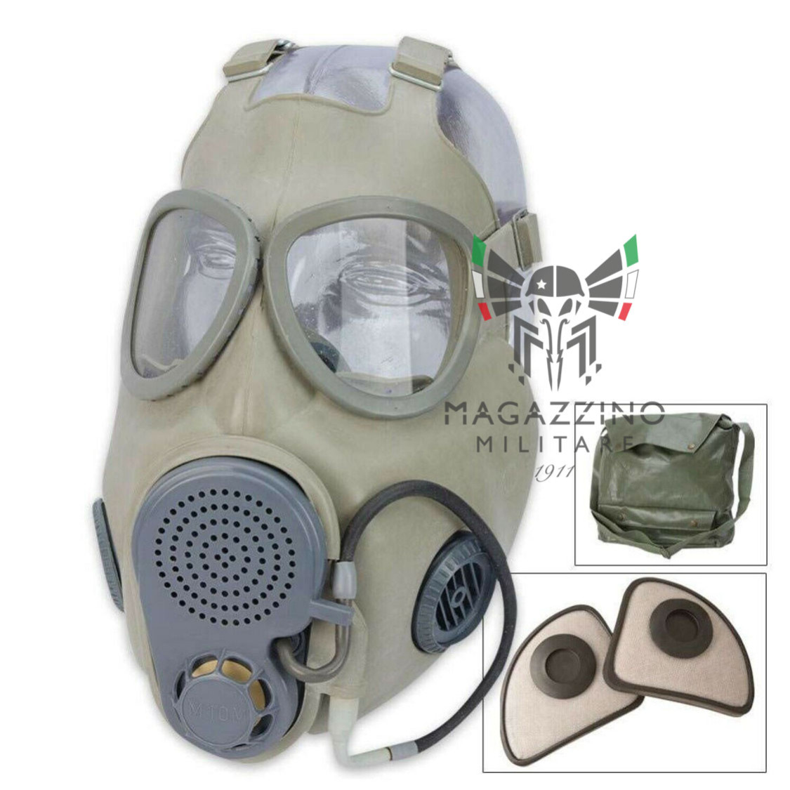 NVA M10M Original Czech Army Protective GASMask