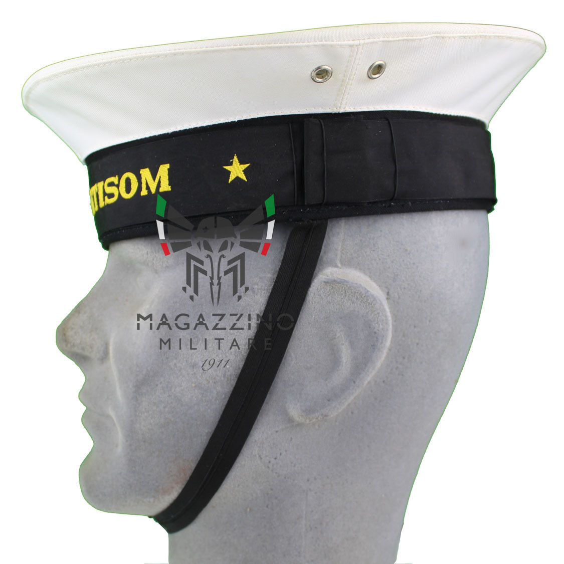 Fascia E Tocco Per Laurea - Sfondo Nero Con Scritta 'I GRADUATED' Dorata, Accessorio Per Feste E Cerimonie - Foto 10