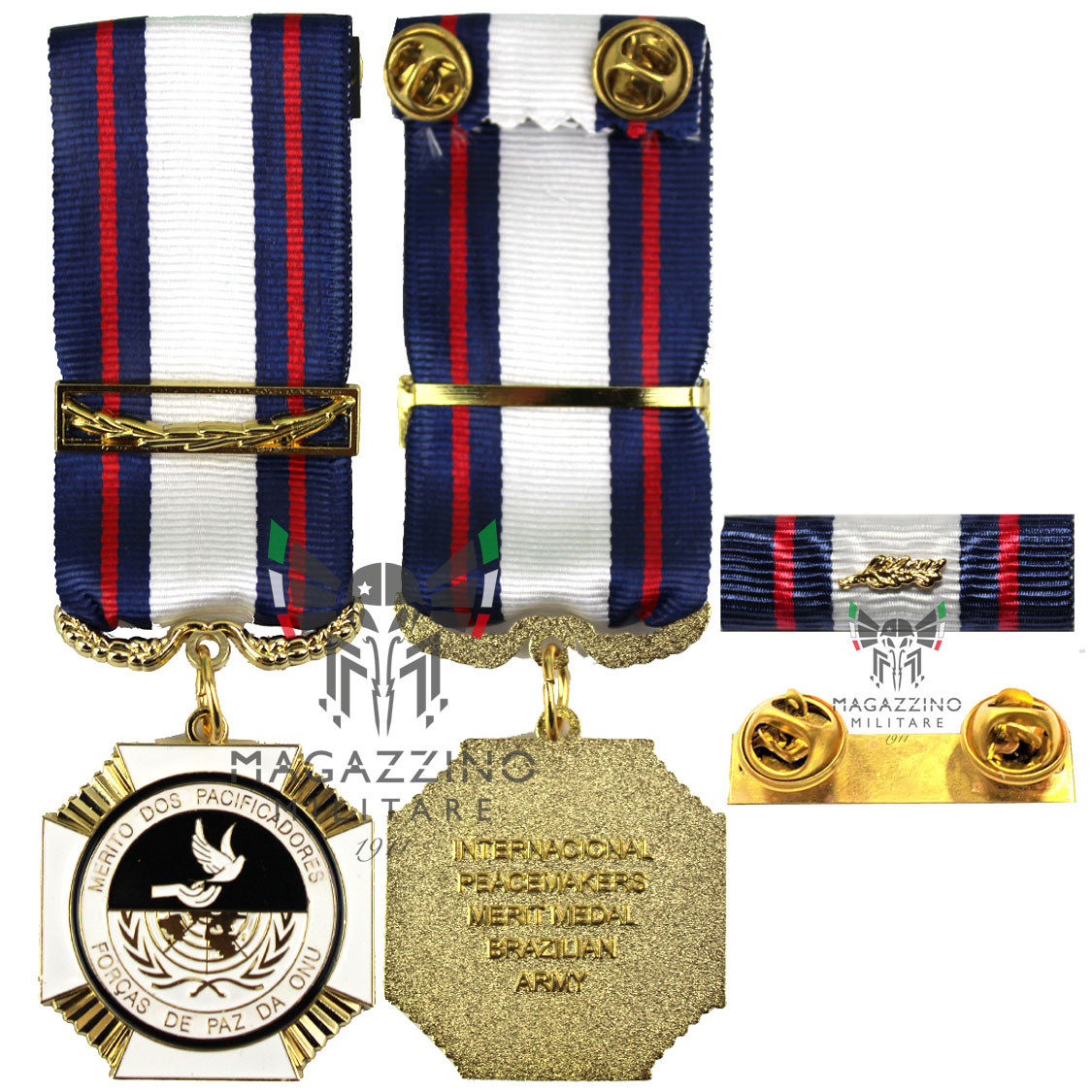 Medaglia e/o nastrino Merito Dos Pacificadores ONU Brasile