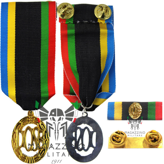 Medaglia e/o nastrino DOSB Brevetto sportivo Tedesco ORO nastrini Medagliere