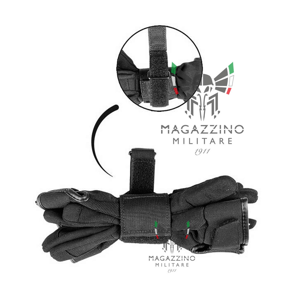 Portaguanti porta guanti militare da cinturone cordura porta