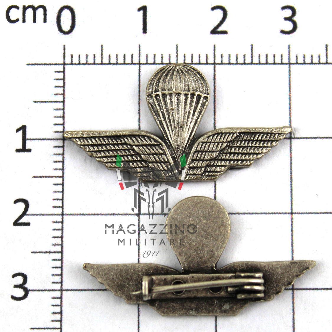 Brevetto Paracdutisti metallo 30mm (135)