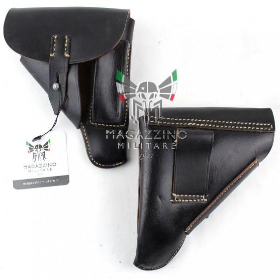 Officer's holster Walther PPK JHG44 MAUSER HSC Black leather