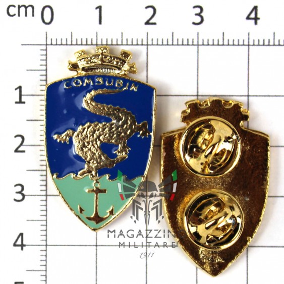 Metal COMSUBIN Submarine Raiders Badge (77)