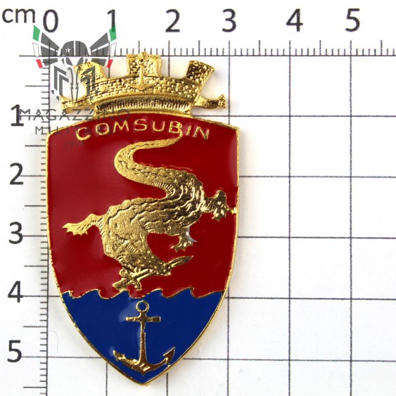 Metal COMSUBIN Submarine Raiders Badge (75)