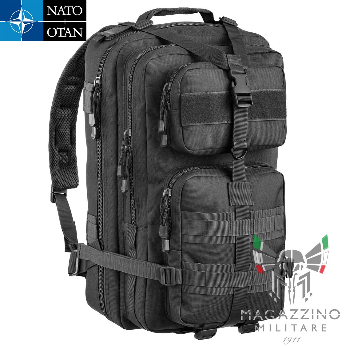 Zaino Militare Tattico 40lt Hydro DEFCON 5 NERO