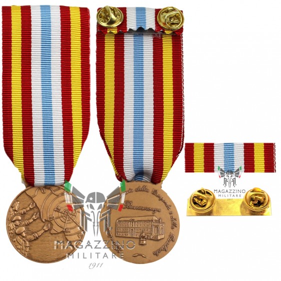 Medaglia e/o Nastrino Terremoto Irpinia Campania Basilicata 1980 Solidarietà e Ricostruzione