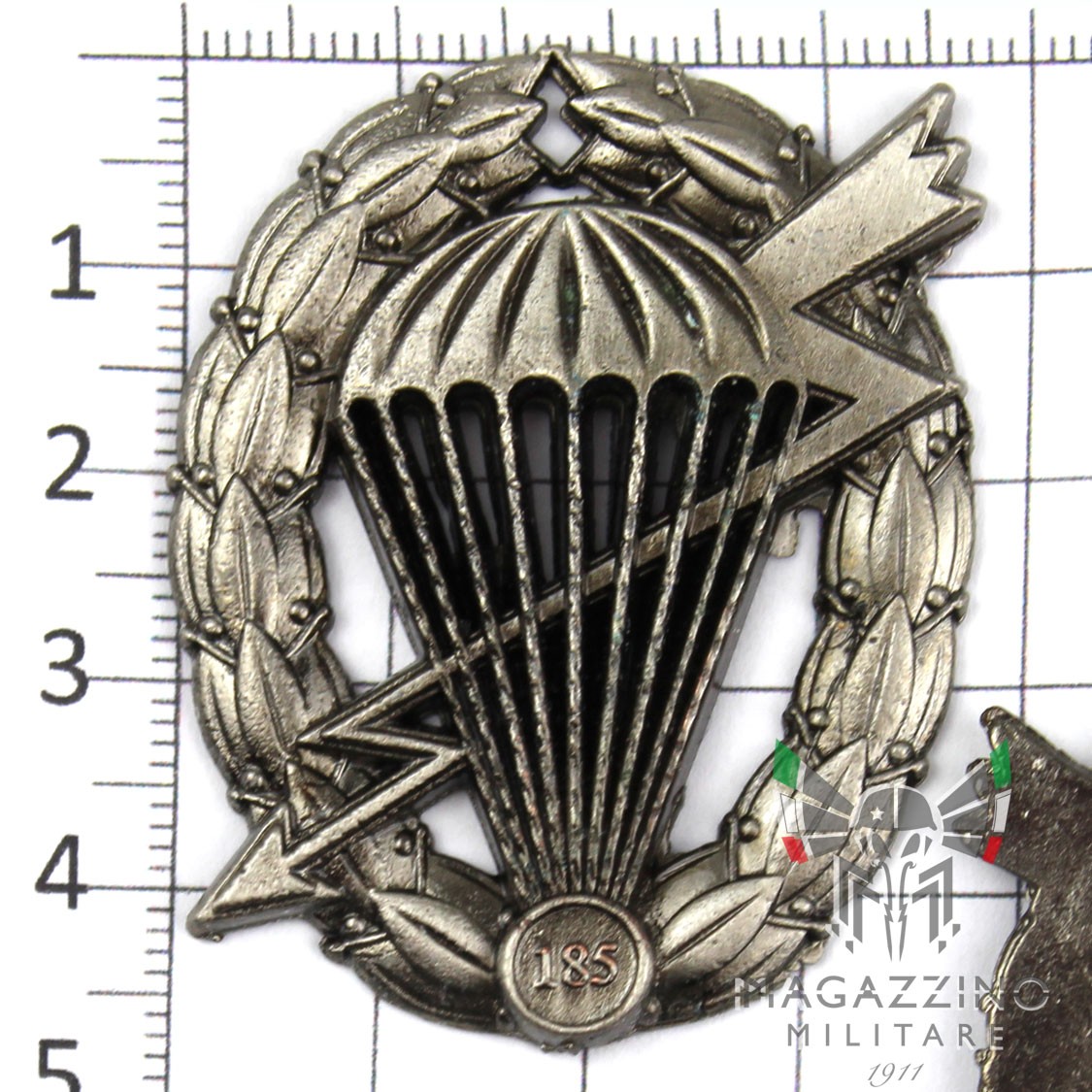 BADGE for Military Beret 185th RRAO PARACHUTE FOLGORE Regiment (234)