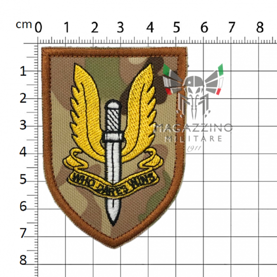 Patch Scudetto Special Air Service SAS Velcrata (305)