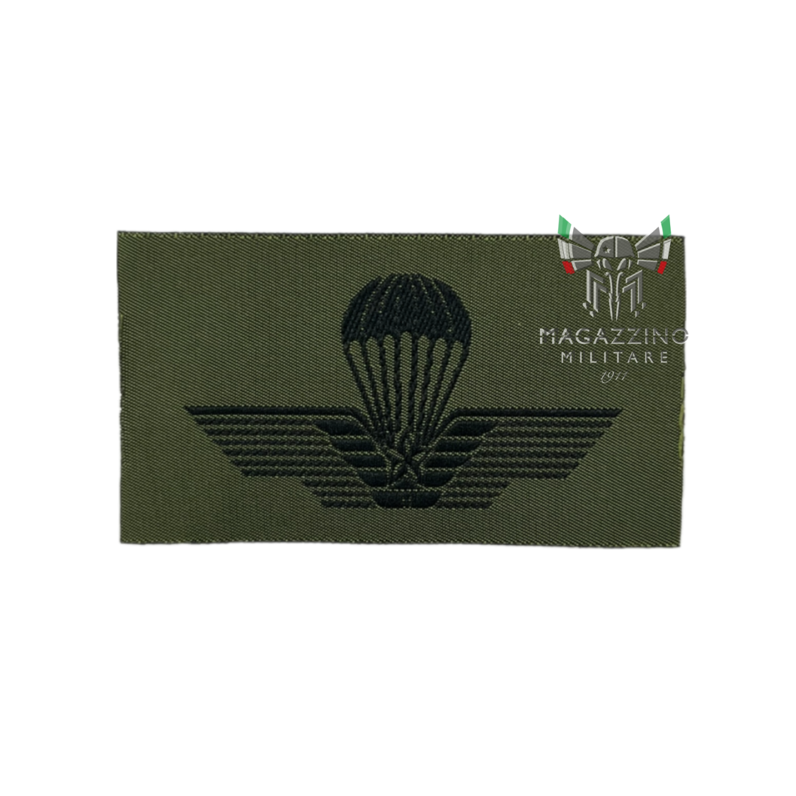 PATCH MILITARE Brevetto Paracadutisti FOLGORE VINTAGE Anni '80/'90 VO/Nero Militare (123)