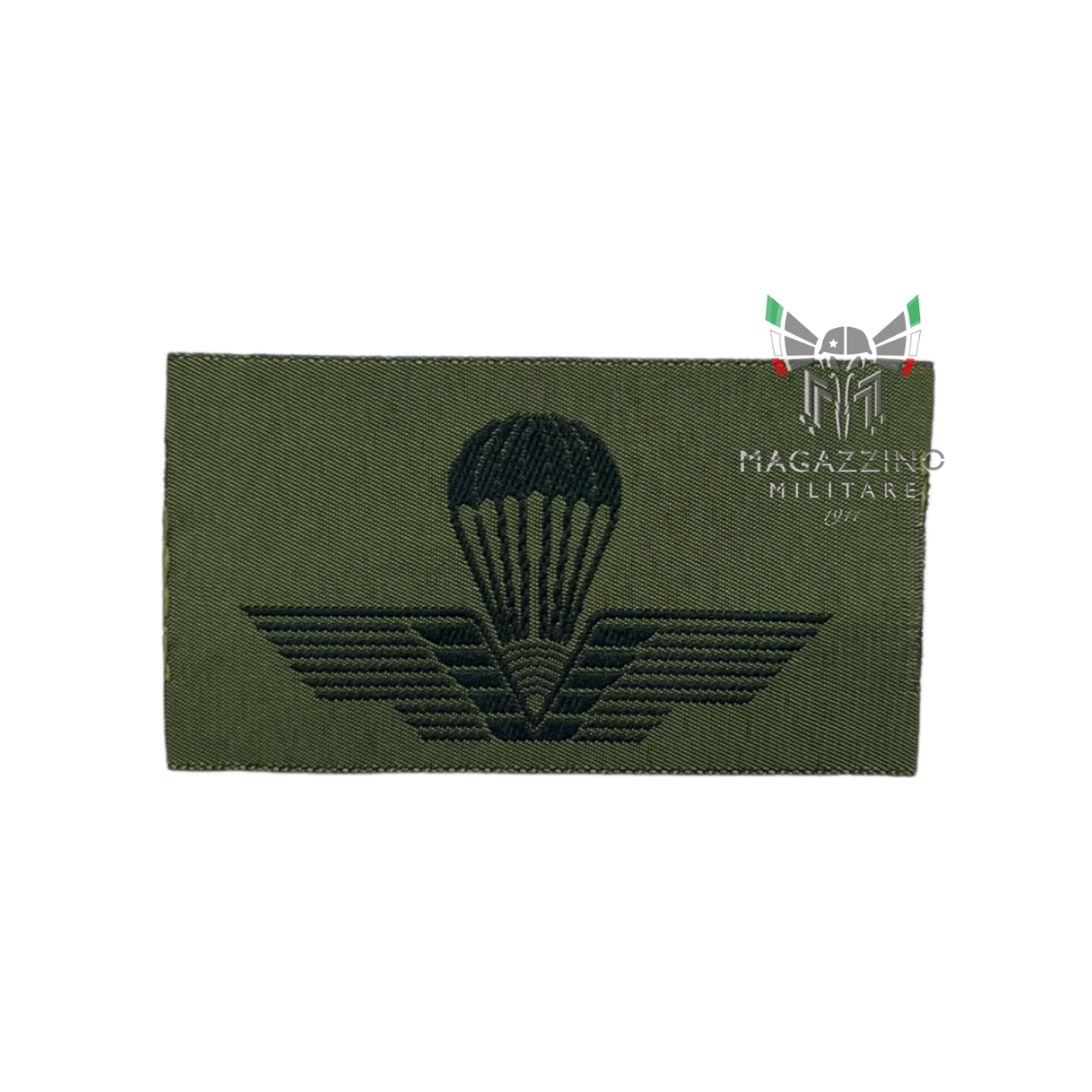 PATCH MILITARE Brevetto Paracadutisti FOLGORE VINTAGE Anni '80/'90 VO/Nero Civile (125)