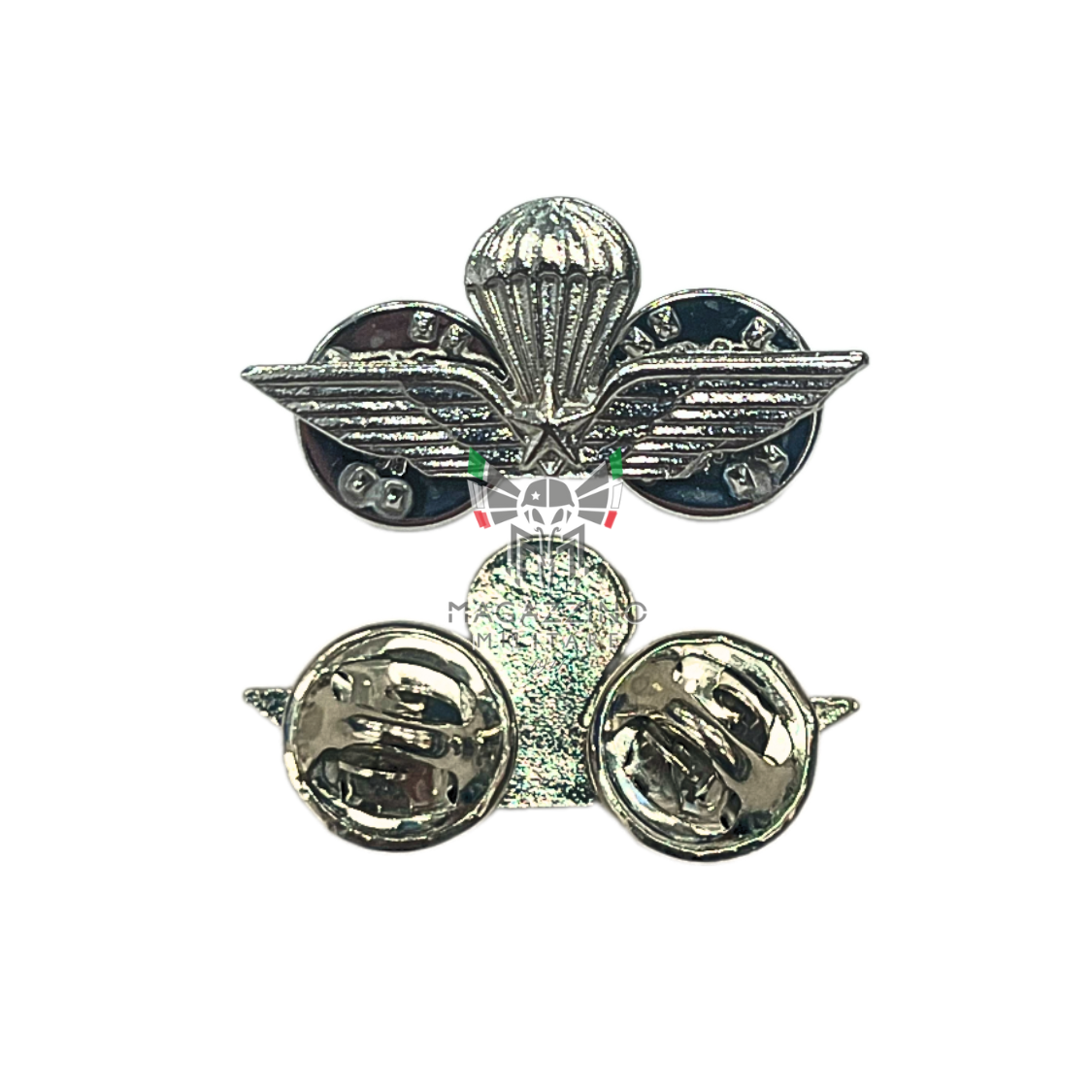 Folgore Small Metal Paratrooper Badge 28mm Military Pins (140)