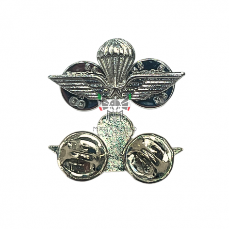 Folgore Small Metal Paratrooper Badge 28mm Military Pins (140)