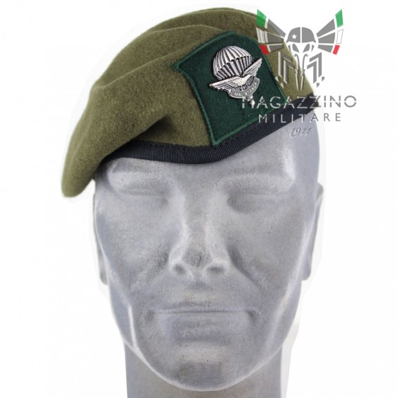 Basco originale Ranger 4° Reggimento Alpini Mai Strack, prodotto in Italia per l'Esercito Italiano