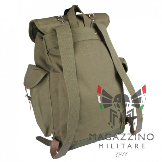 German mountain backpack leather straps backpack