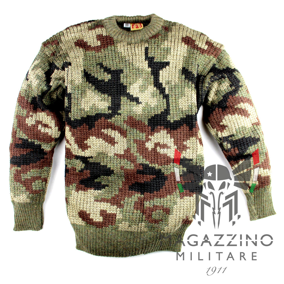 Maglione BIMBO girocollo Mimetico Camo