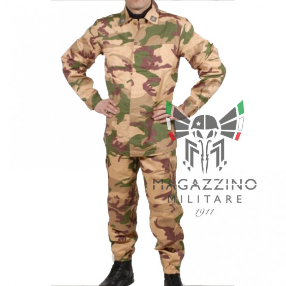 Original Desert camouflage uniform Italian Army Jacket and trousers NEW