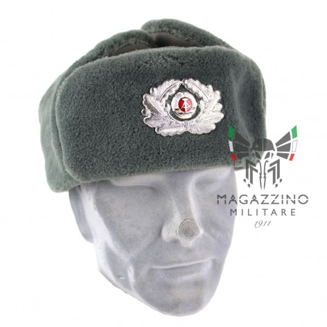 Colbacco Ex DDR NVA Originale Esercito Tedesco Germania Est