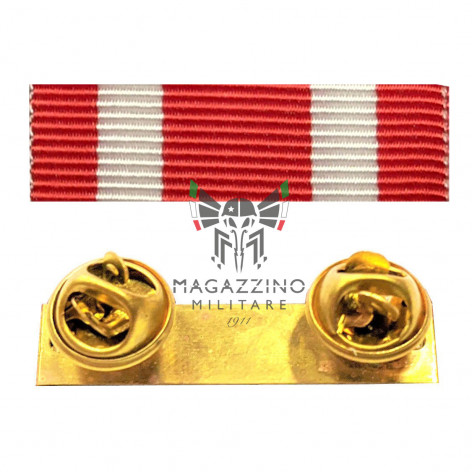 Fabric ribbon Piemonte region Cuneo Asti 1994 flood medalion