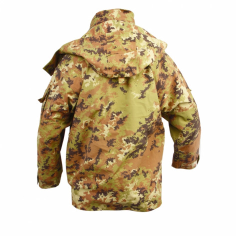 SBB Military Parka Italian Army Vegetato as Original back