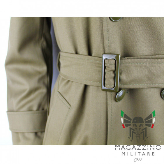 Waterproof coat Trench original Italian Army with liner NEW belt