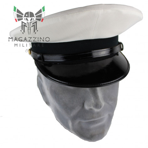 Cappello originale Marina Militare Italiana Bianco ufficiale