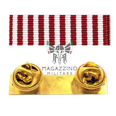 Fabric ribbon Polizia di Stato PS long command ribbons medalion