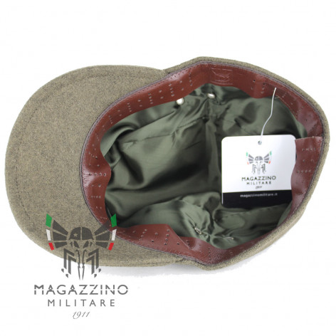 Berretto cappello "Norvegese" Esercito Italiano Alpini originale PANNO lana interno