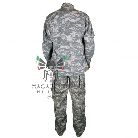 US ARMY DIGITAL ACU MILITARY UNIFORM AT THE ORIGINAL MADE IN USA DIGITAL COMBAT back