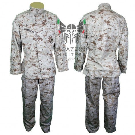 DIVISA ORIGINALE ESERCITO AMERICANO US ARMY USMC MARPAT DESERT ACU ORIGINALE MADE IN USA