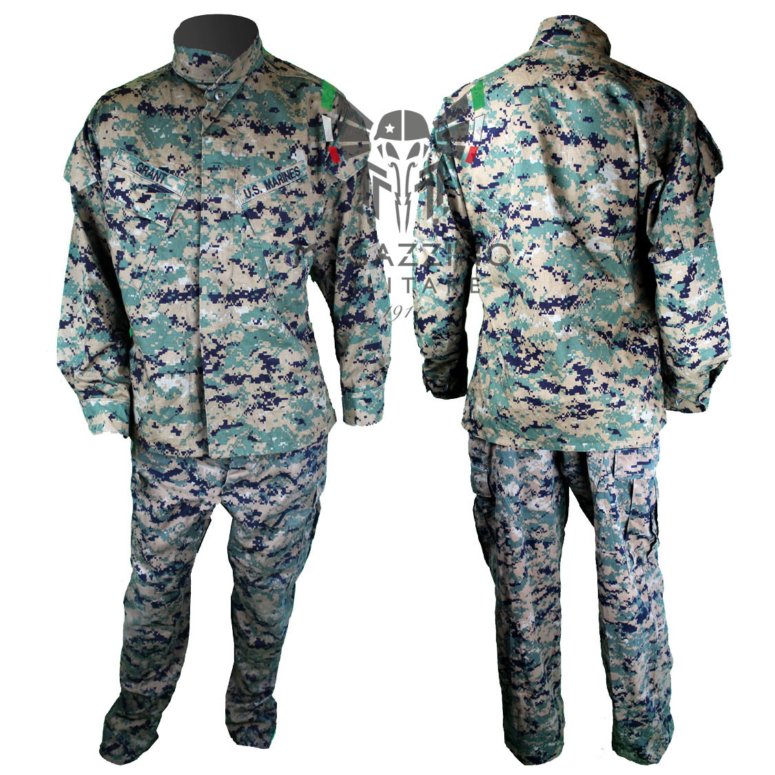 DIVISA ORIGINALE ESERCITO AMERICANO US ARMY USMC MARPAT ACU ORIGINALE MADE IN USA