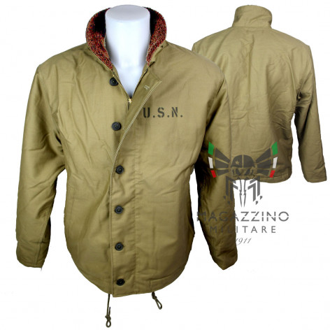 REPRODUCTION AMERICAN NAVY JACKET U.S. N N 1 DECK