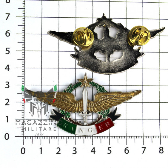 PINS MILITARY Insigna PIN OF PARATROOPERS 4th REGIMENT ALPINI RANGER