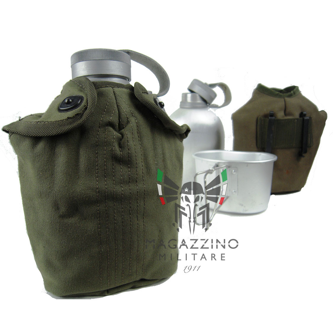Original Italian Army Canteen with thermo lining and Complete NEW *