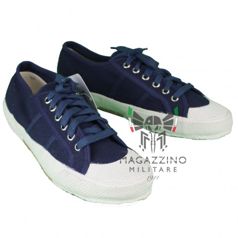 Shoes type Superga Sneakers Gymnastics BLUE Original Air Force Navy