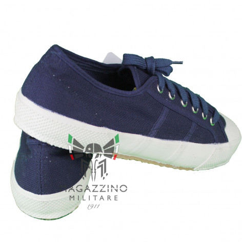 Shoes type Superga Sneakers Gymnastics BLUE Original Air Force Navy back